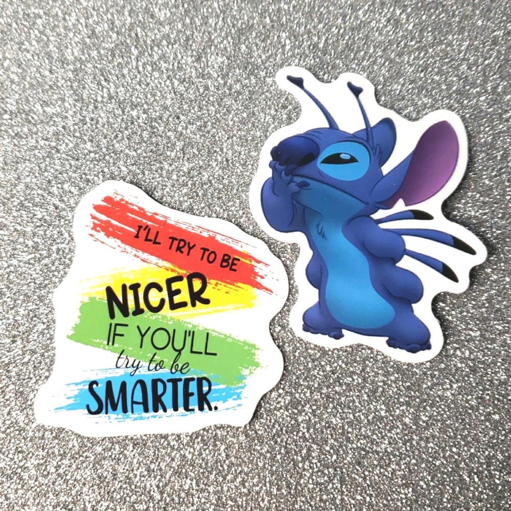 10/$10 LILO AND STITCH sticker Waterproof DISNEY